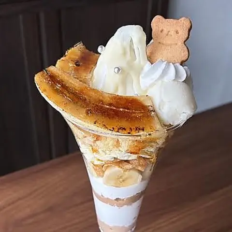 2種類のバニラを重ねたパフェ、ミニョンヌ101